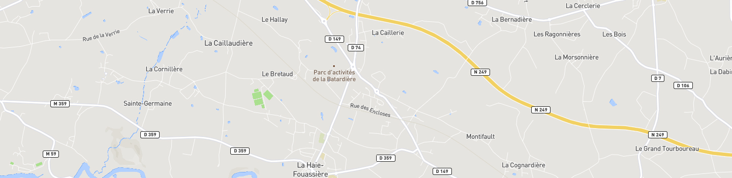 Carte — MAJECORP, 5 rue des pommiers, 44690 La Haie Fouassière