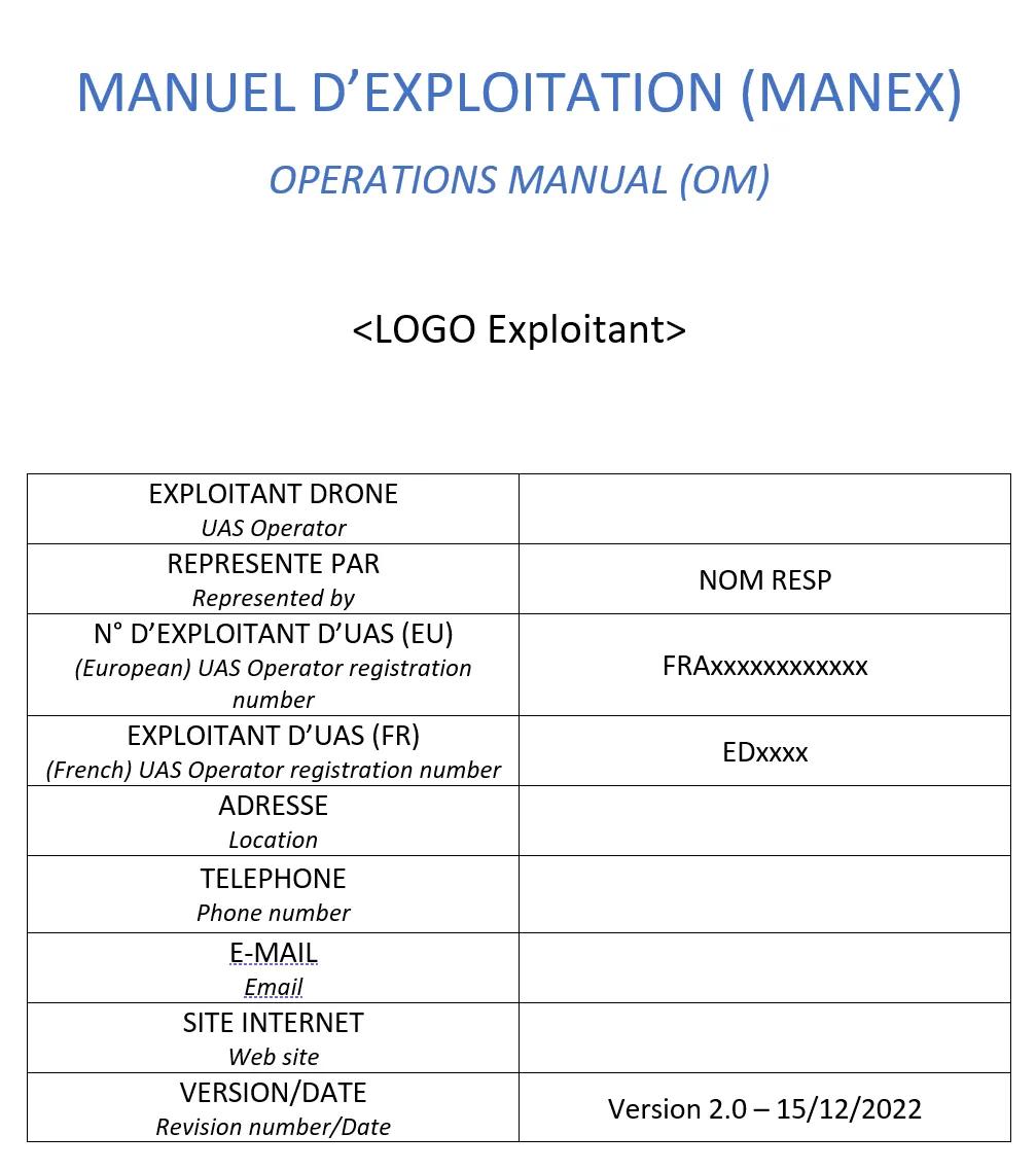 Initialiser l'organisation de votre exploitation